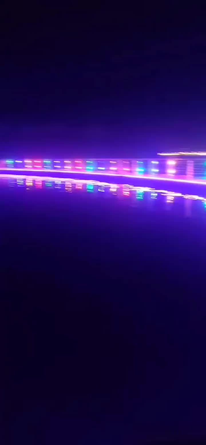 翠屏湖夜景