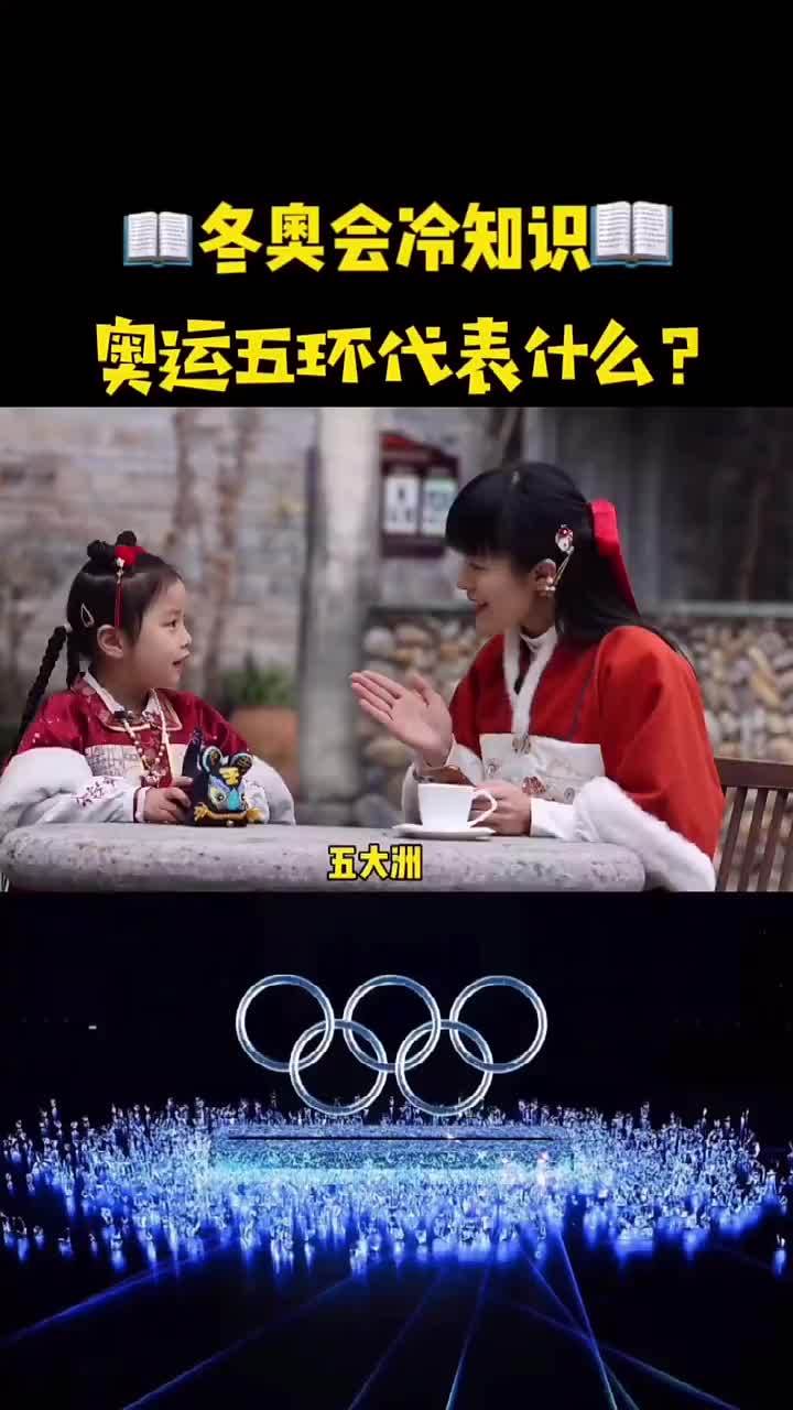 亲子问答奥运五环代表什么