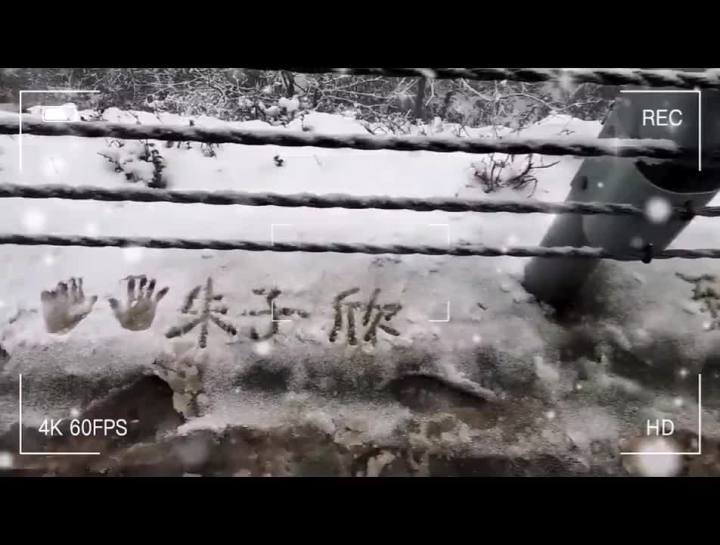 寒假随手拍#绍兴市成章小学朱子欣:追雪冬奥,圆梦2022