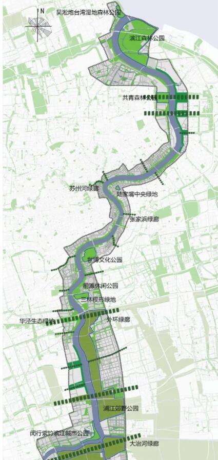 重磅上海一江一河沿岸地区建设规划20182035公布