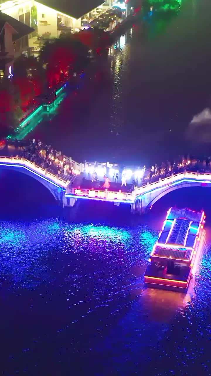 清明假期的温州塘河夜画太美了快随我一起欣赏千年东瓯往事吧