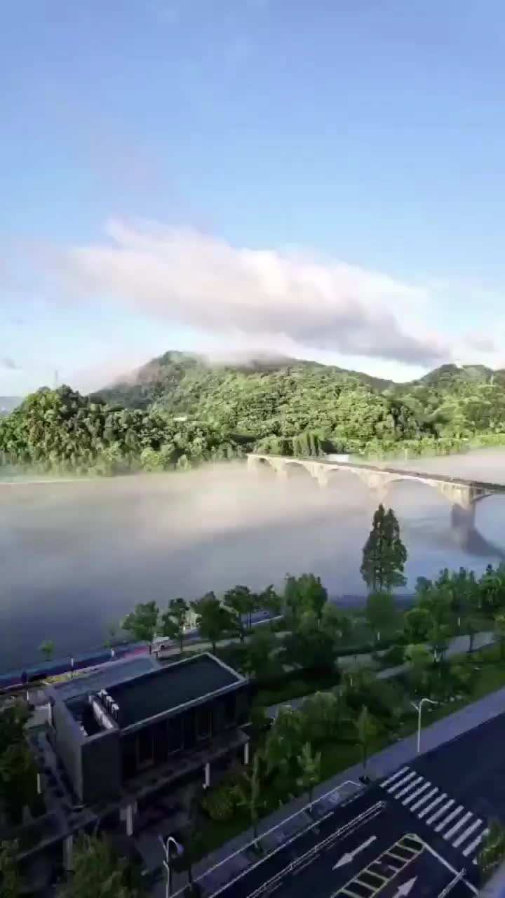 盛夏奇观十七度白沙奇雾周末去哪玩欢迎来杭州新安江
