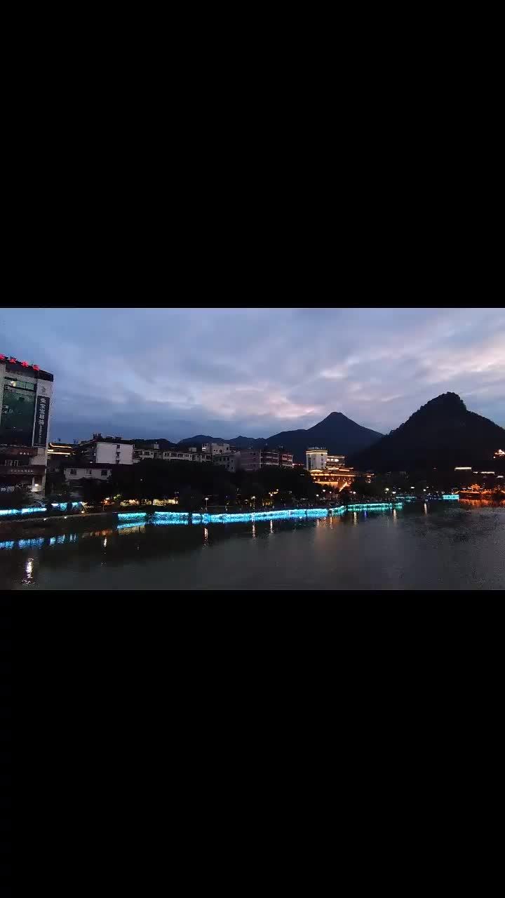 庆元县夜景图片