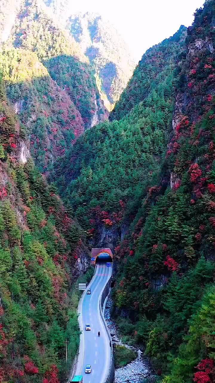 老虎嘴隧道中华民族我的家我是家乡代言人