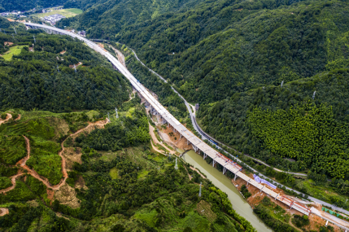 確保湖杭鐵路景文高速建成通車今年浙江交通集團計劃投資超760億元