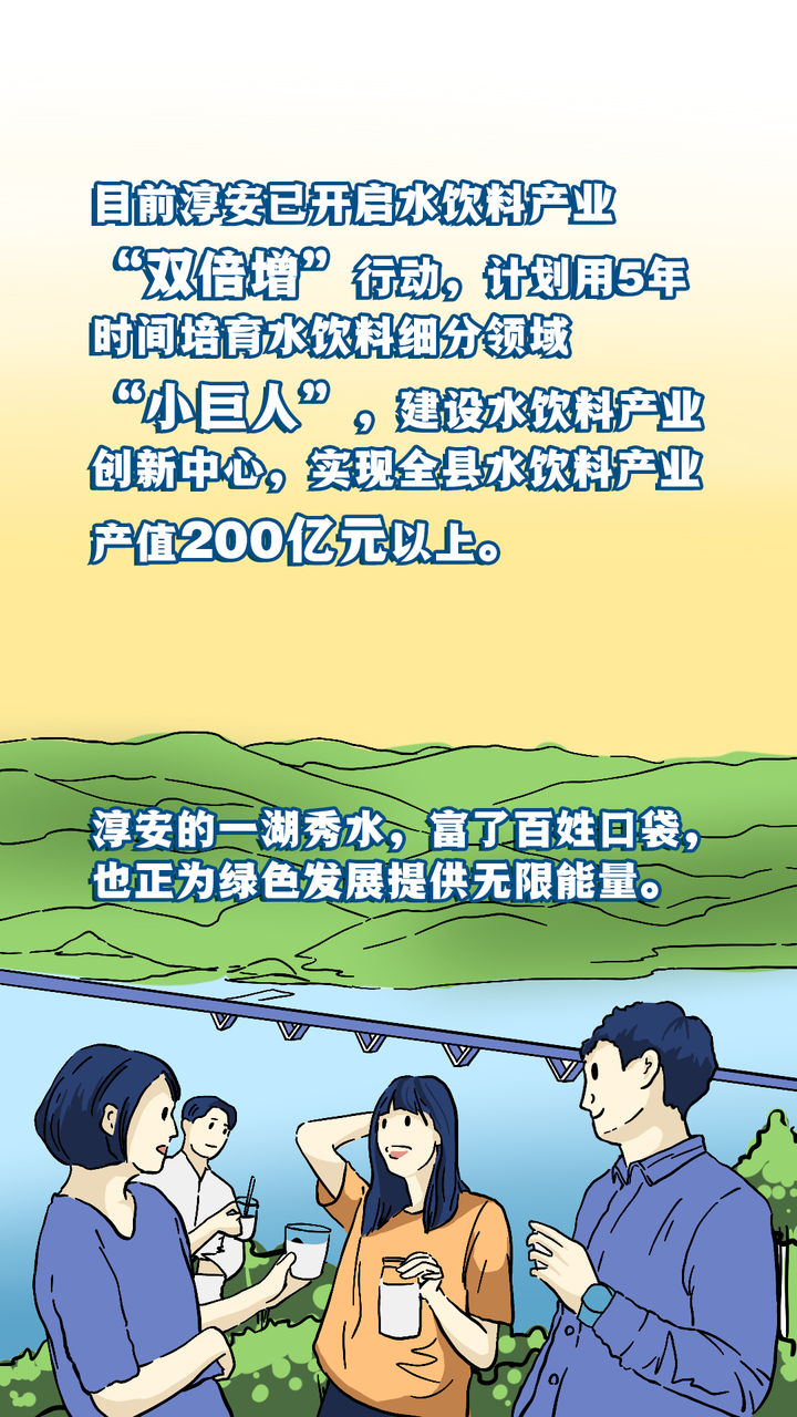 漫说共同富裕一湖秀水激活百亿产业揭秘一瓶淳安好水的成长故事