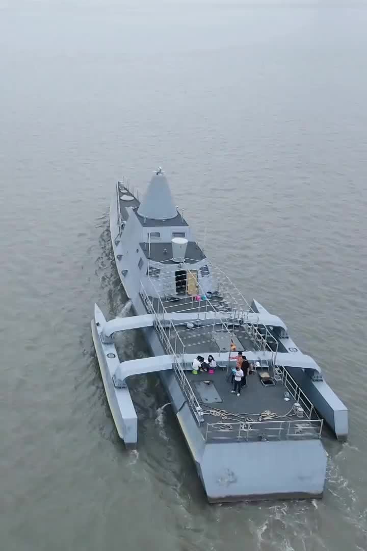 全国最大无人艇在浙江舟山试航_潮新闻官网
