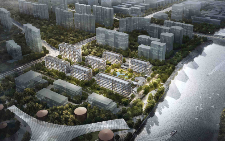 杭州德信小河油库地块亮相!规划7幢住宅