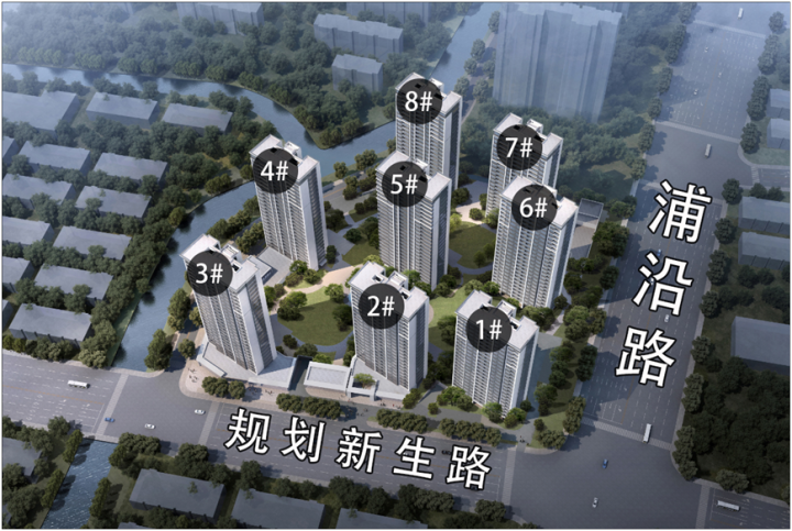 二轮土拍还未满月 滨江5个住宅项目规划亮相
