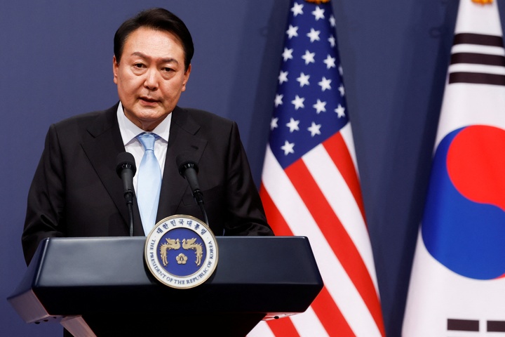 （外代一线）（2）韩国总统尹锡悦支持率首次跌破30%