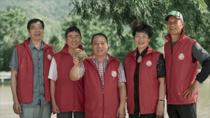 台州市三门县老干部助农团部分成员。　三门县委组织部（老干部局）供图.png