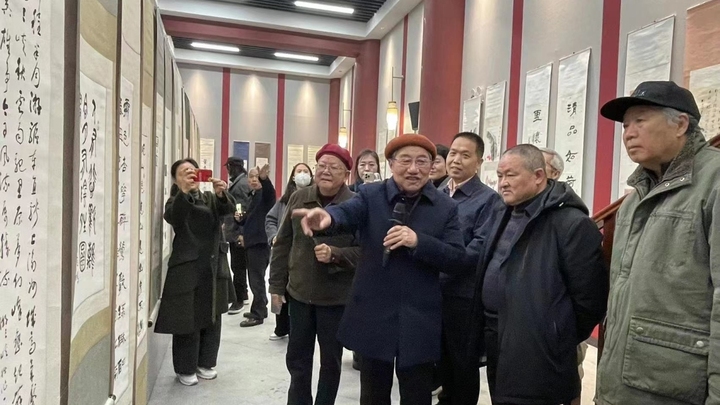 纪念书法篆刻家叶一苇 武义履坦镇举办作品展