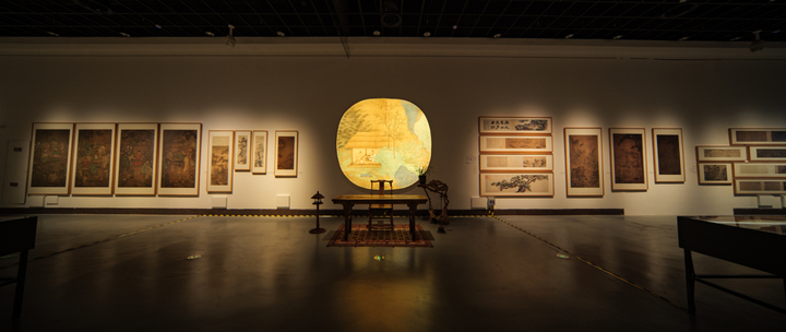 “中国历代绘画大系”展厅建书房 在春天阅读典籍与文脉密码
