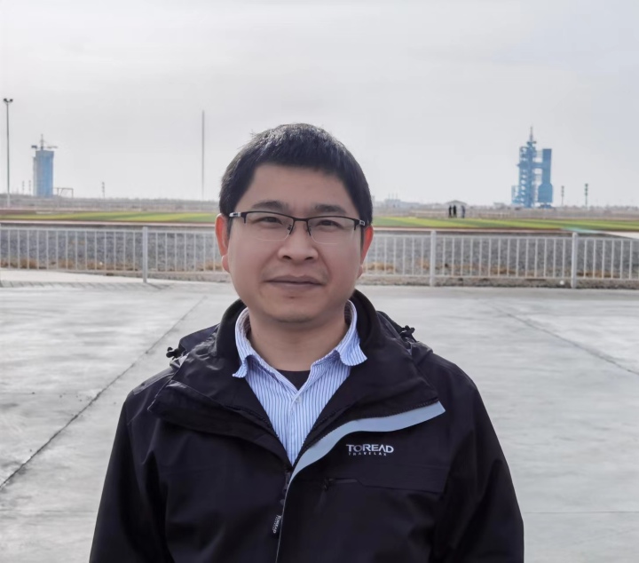 2020年6月18日王慧泉在酒泉卫星发射中心。受访者供图.jpg