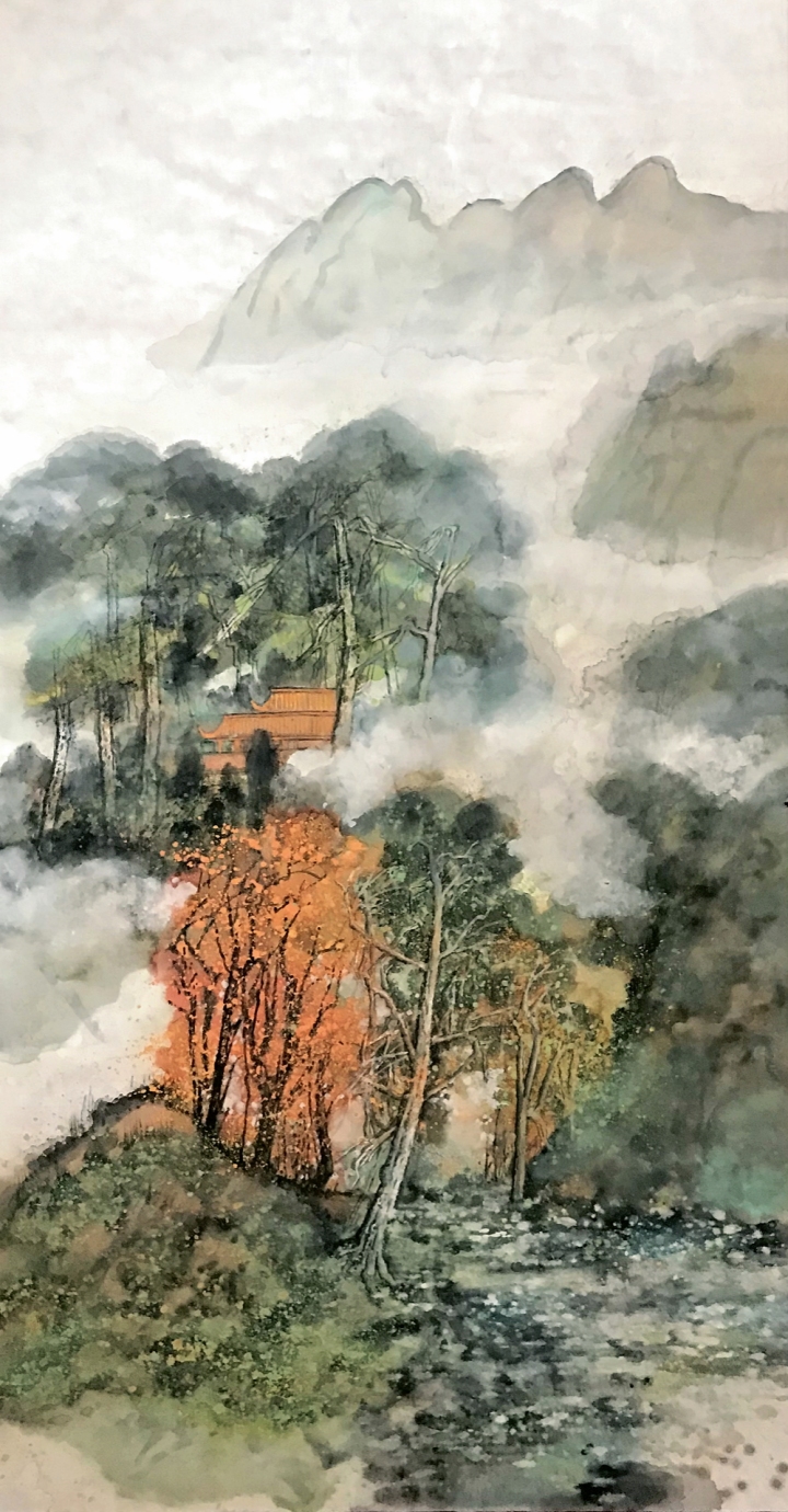 谭佰川画山水画价格图片