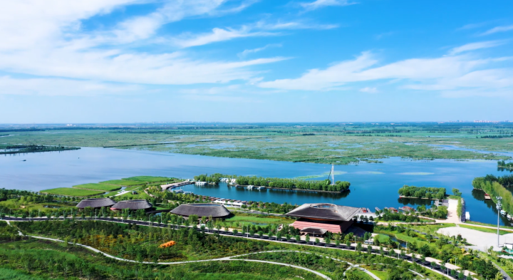 白洋淀旅游码头区域  供图：雄安新区宣传网信局.png