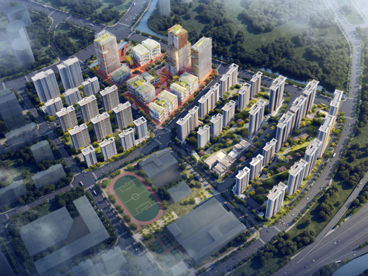 建发之江城投·云启之江方案公示 东侧子地块规划36幢住宅