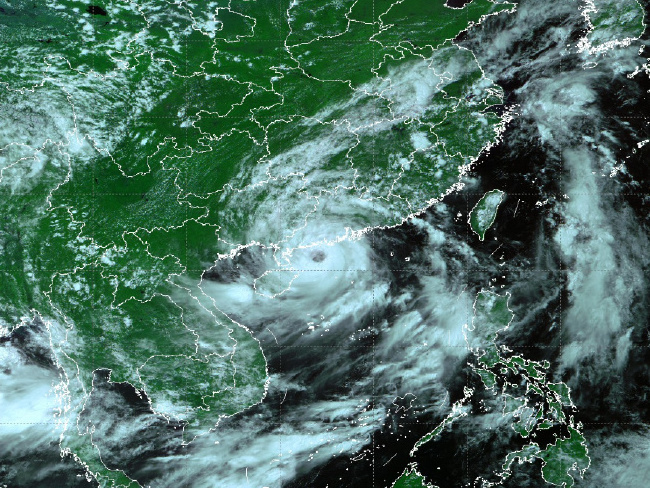 台风“泰利”预计今夜登陆我国 北部湾、广东西部近岸海域将掀巨浪
