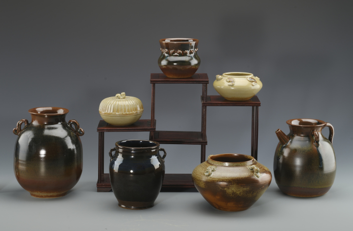 仿古瓷器一组 陈金生.jpg