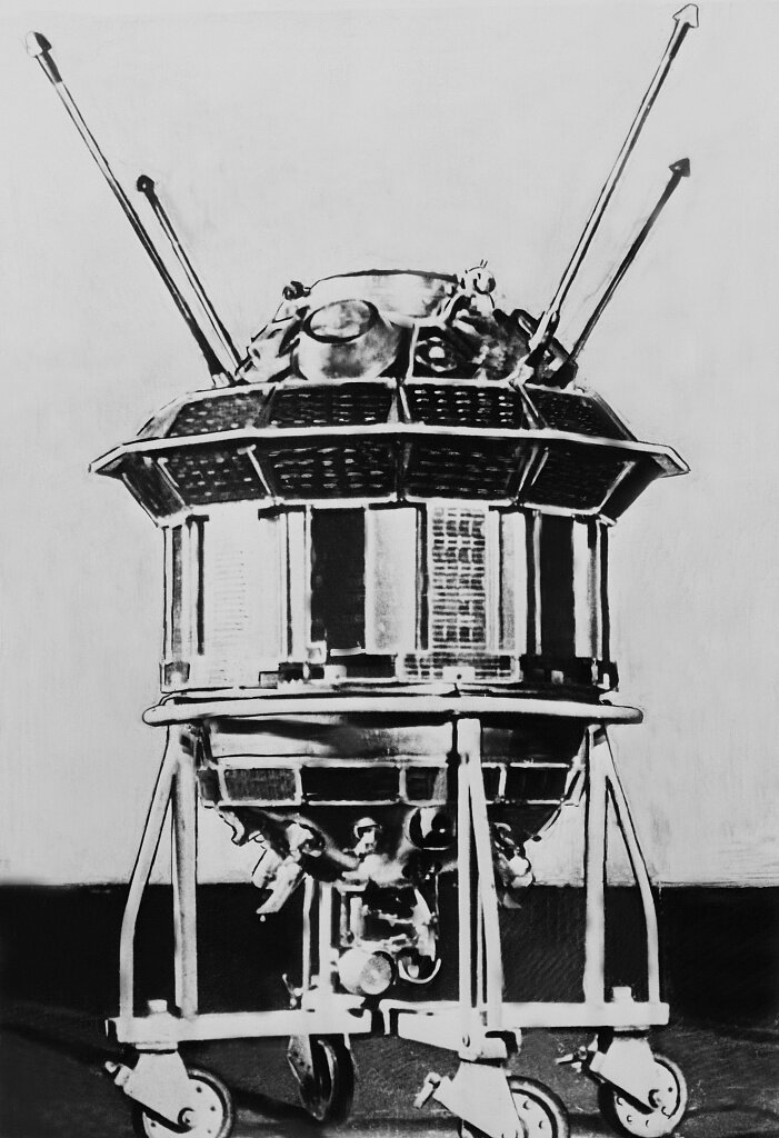 1959年，苏联的“月球2号”无人登月器。.jpg