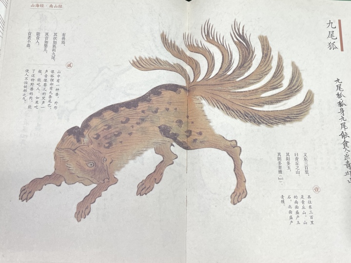 九尾狐是妖孽还是祥瑞？这本奇幻的古书里写了，一起来看看