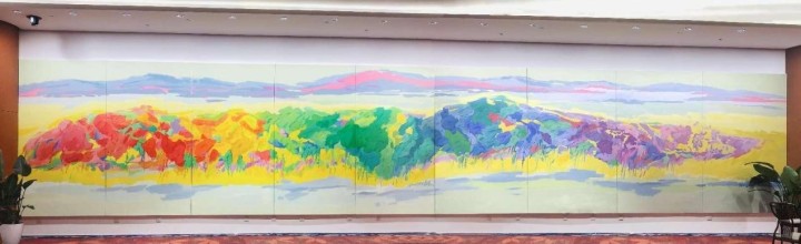 5杭州亚运会奥体中心贵宾厅《新富春山居图》.jpg